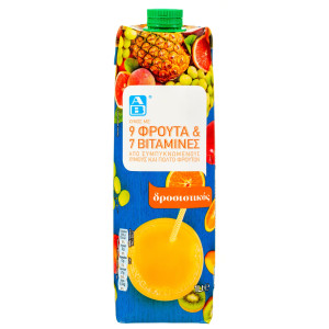 Χυμός 9 Φρούτα 7 Βιταμίνες 1lt