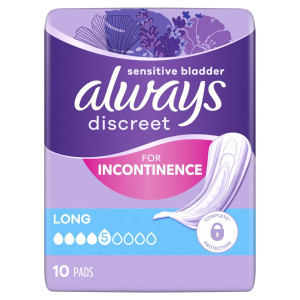 Σερβιέτες Discreet Long 10 Τεμάχια