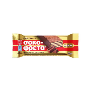 Σοκοφρέτα Γκοφρέτα Σοκολάτα Γάλακτος 38g