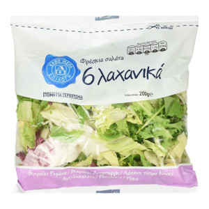 Έτοιμη Σαλάτα 6 Λαχανικά 200 gr