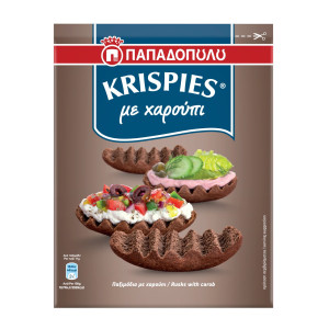 Παξιμάδια Krispies Χαρούπι 200g