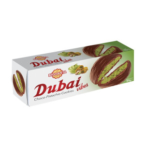 Μπσκότα Cookies Dubai Vibes Φιστίκι Επικάλυψη Σοκολάτα 180g
