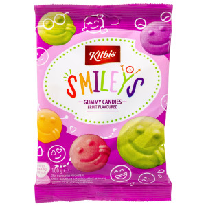Ζελεδάκια Smileys Γεύση Φρούτων 100g