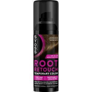 Spray Κάλυψης Ρίζας Καστανό Σκούρο 120ml