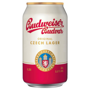 Μπύρα Budweiser Budvar Κουτί 330ml