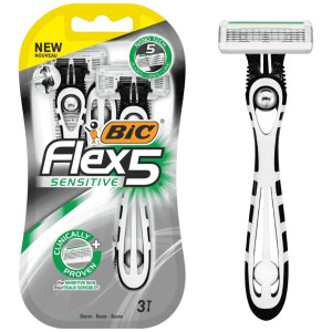 Ξυραφάκια Flex 5 Sensitive 3 Τεμάχια