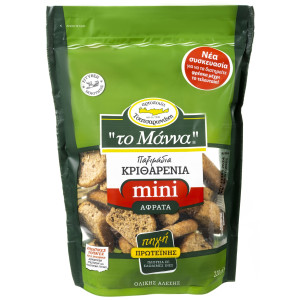 Παξιμάδια Κριθαρένια Μίνι 220g