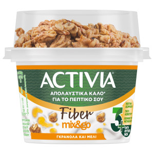 Επιδόρπιο Γιαουρτιού Fiber Γκρανόλα Μέλι 165g