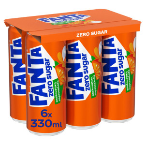 Πορτοκαλάδα Zero Κουτί 6x330ml
