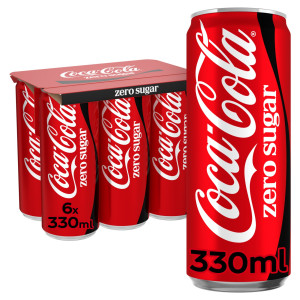 Αναψυκτικό Cola Zero Κουτί 6x330ml