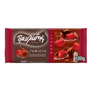 Σοκολάτα Γάλακτος Κεράσι 100gr