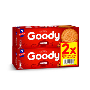 Μπισκότα Goody Κανέλα 2x185g