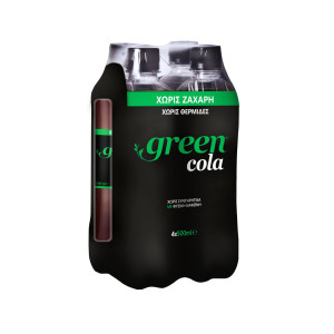 Αναψυκτικό Cola Στέβια Φιάλη 4 X 500ml