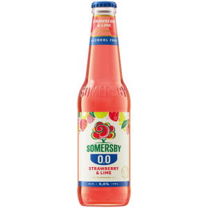 Μηλίτης Φράουλα και Lime Φιάλη 330ml