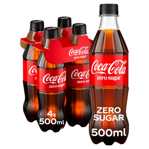 Αναψυκτικό Cola Zero Φιάλη 4x500ml