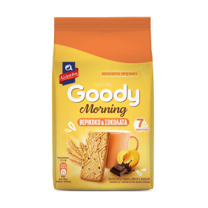 Μπισκότα Goody Morning Βερίκοκο Σοκολάτα 160g
