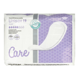 Σερβιέτες Ακράτειας Unisex Super 10 Τεμάχια