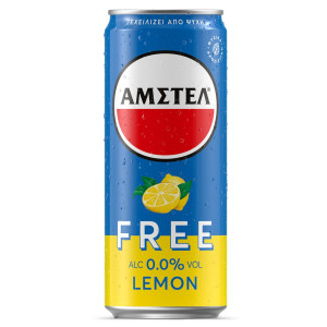 Μπύρα Free Λεμόνι Χωρίς Αλκοόλ Κουτί 330ml