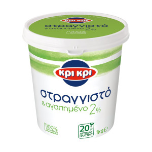 Γιαούρτι Στραγγιστό 2% Λιπαρά 1 kgr