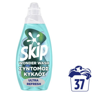 Υγρό Πλυντηρίου Ρούχων Wonder Wash Ultra Refresh 37 Μεζούρες