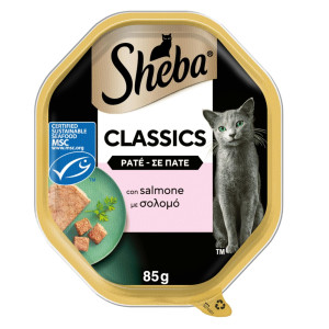 Γατοτροφή Σολομός Πατέ 85 gr