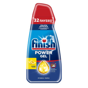 Υγρό Πλυντηρίου Πιάτων Power Gel Λεμόνι 600ml