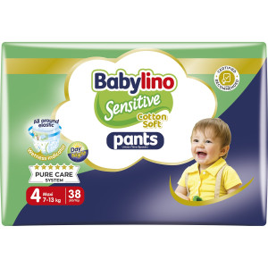Πάνες Βρακάκι Sensitive Pants Νο4 38 Τεμάχια