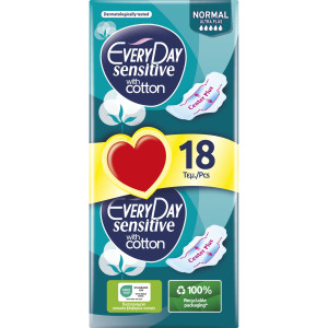 Σερβιέτες Ultra Plus Sensitive Normal 18 Τεμάχια