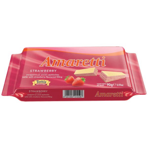 Γκοφρέτα Φράουλα 90g
