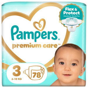 Πάνες Μωρού Premium Care Νο3 78 Τεμάχια
