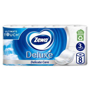 Χαρτί Υγείας Delicate Care 3 Φύλλα 8 Τεμάχια