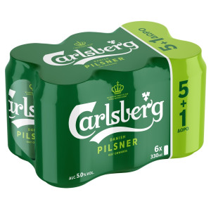 Μπύρα Pilsner Κουτί 330ml 5+1 Δώρο