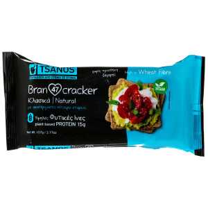 Bran Cracker Κλασικά 107g