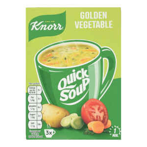 Σούπα Λαχανικών Quick Soup με Κρουτόν 3x16g