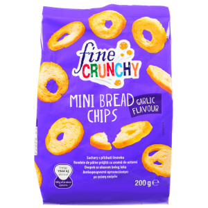 Mini Bread Chips Σκόρδο 200g