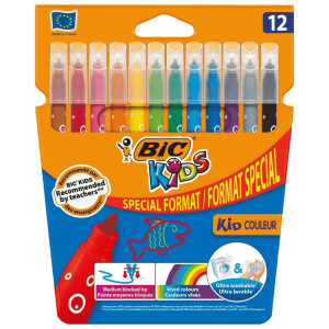 Μαρκαδόροι Kids Couleur 12 Τεμάχια