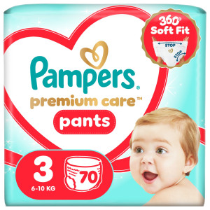 Πάνες Βρακάκι Premium Pants Νο3 70 Τεμάχια