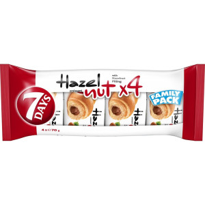 Κρουασάν Πραλίνα Φουντουκιού 4x70g