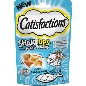 Snack Γάτας Shake Ups Γιορτή Θαλασσινών 55g
