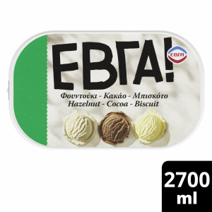 Παγωτό Φουντούκι Κακάο Μπισκότο 1.35kg