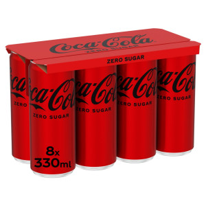Αναψυκτικό Cola Zero Κουτί 8x330ml