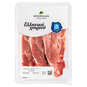 Χοιρινός Λαιμός Με Οστό Ελληνικός 700g