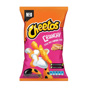 Σνακ Καλαμποκιού Crunchy Ζαμπόν Τυρί 110g