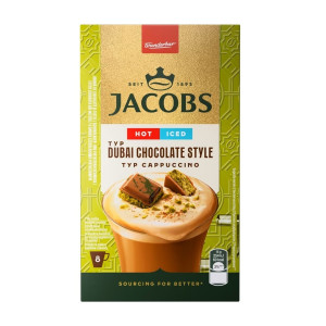 Στιγμιαίος Καφές Cappuccino Dubai Chocolate 8x15g