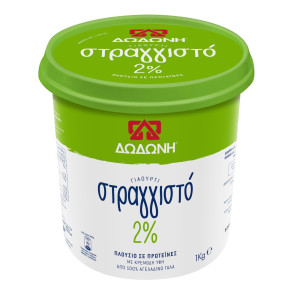 Γιαούρτι Στραγγιστό 2% Λιπαρά 1 kgr