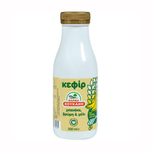 Κεφίρ Μπανάνα Βρώμη και Μέλι 330ml