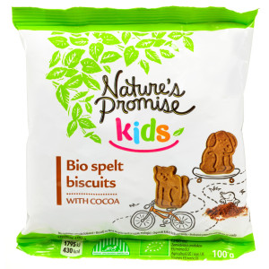 Μπισκότα Kids Bio από Όλυρα με Κακάο 100g