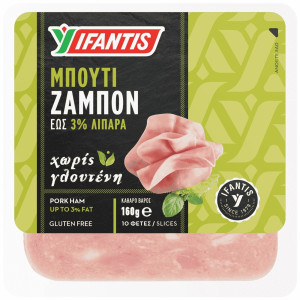 Ζαμπόν Μπούτι Φέτες 160g