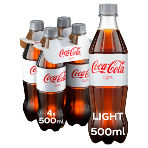Αναψυκτικό Cola Light Φιάλη 4x500ml