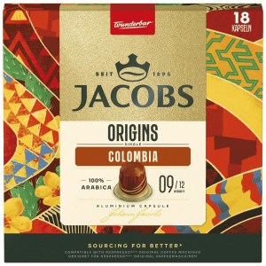 Κάψουλες Καφέ Espresso Origins Colombia 18x5.2g